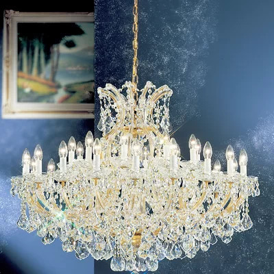 Maria Theresa 31-Light Candle Style Chandelier | Wayfair North America