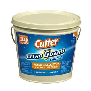 Citro Guard 17 oz. Candle in Tan | The Home Depot