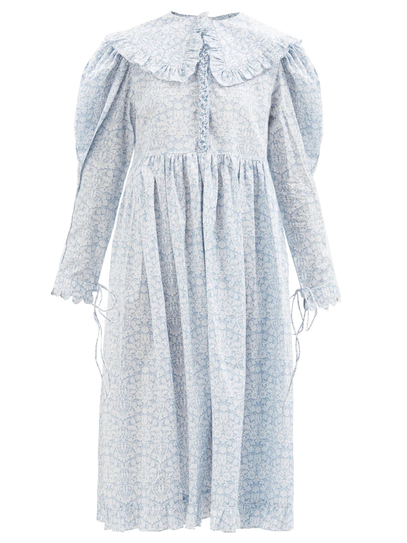 Lisi floral-print cotton-poplin dress | Horror Vacui | Matches (US)