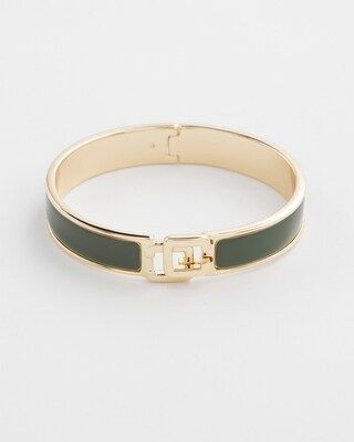 Olive Chico's Click Bangle | Chico's