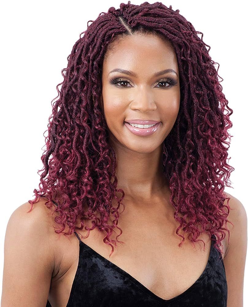 ModelModel Crochet Braids Glance 2X River Loc 14" (3-PACK, 1B) | Amazon (US)