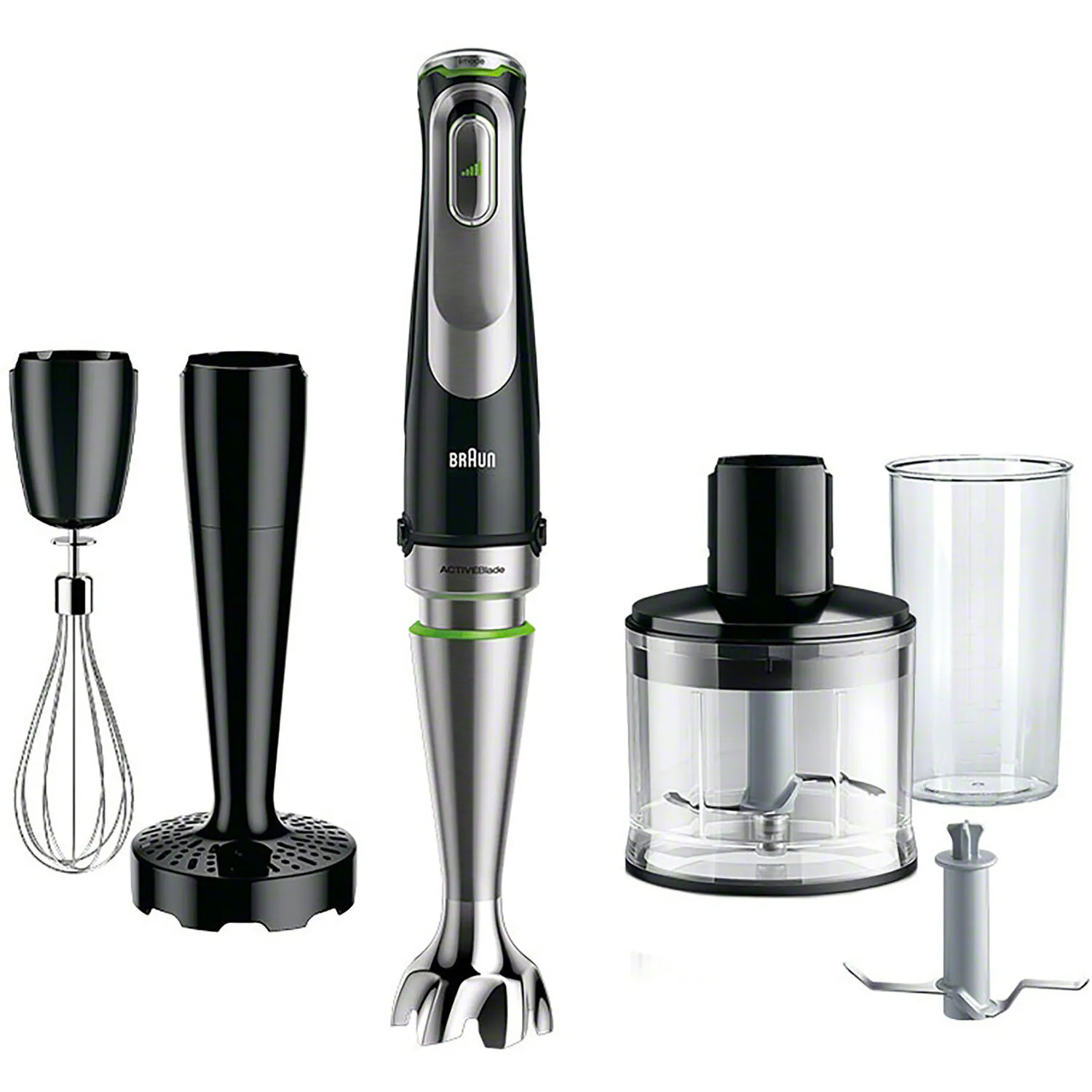 Braun Multiquick 9 -Speed 700 -Watt Pulse Control Immersion Blender ( Stainless Steel/Black ) | MQ9137XI | Lowe's
