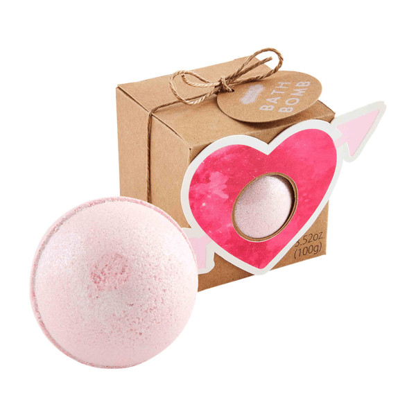 Heart Valentine's Bath Bomb | Mud Pie