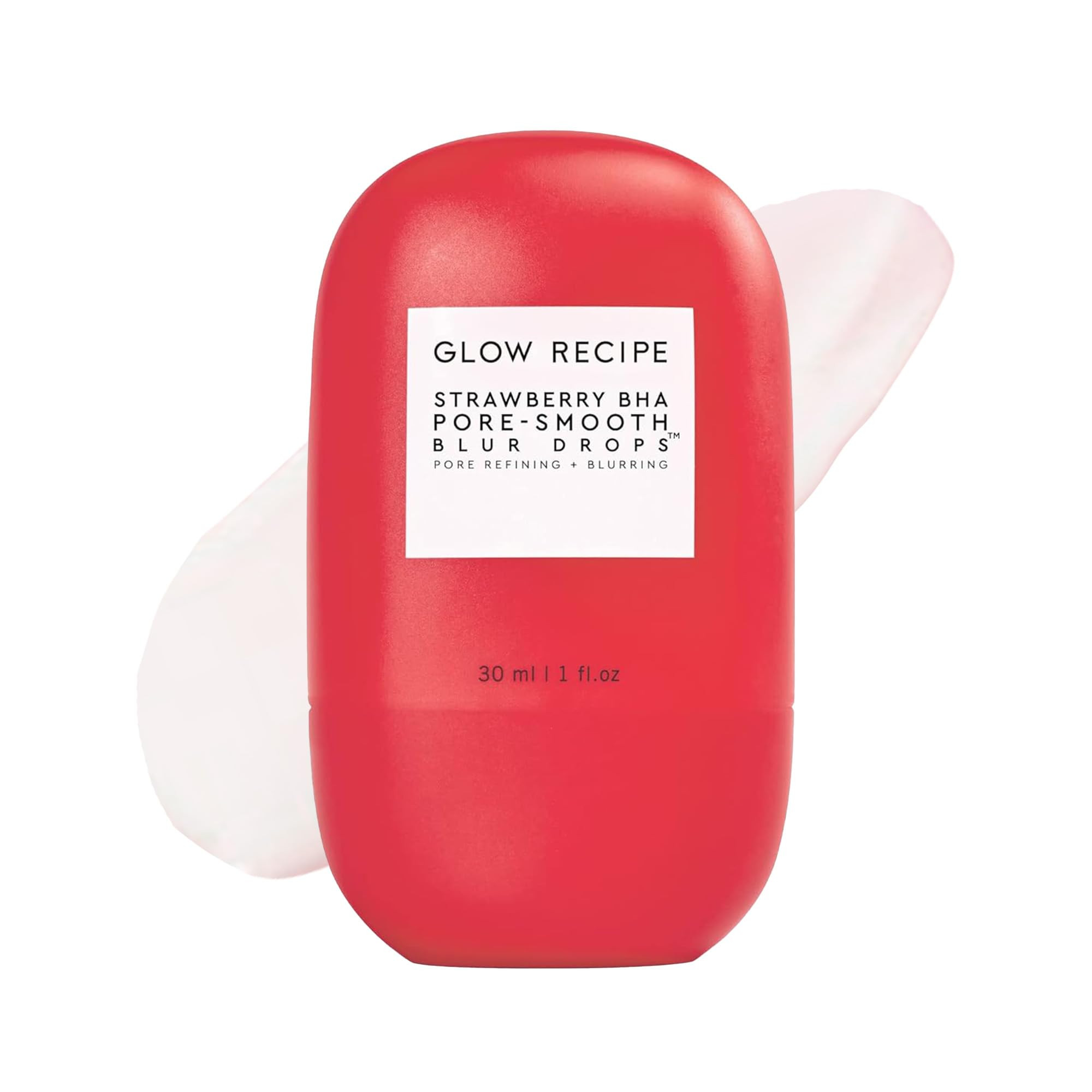 Glow Recipe Strawberry BHA Serum + Poreless Face Primer for Makeup - Silicone-Free Blurring Matte... | Amazon (US)