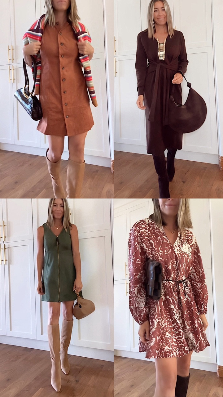 Nordstrom fall dresses 🍂🍁🍁 
All tts except Halogen i always size down 1 in that brand 

#LTKStyleTip #LTKOver40 #LTKSeasonal
