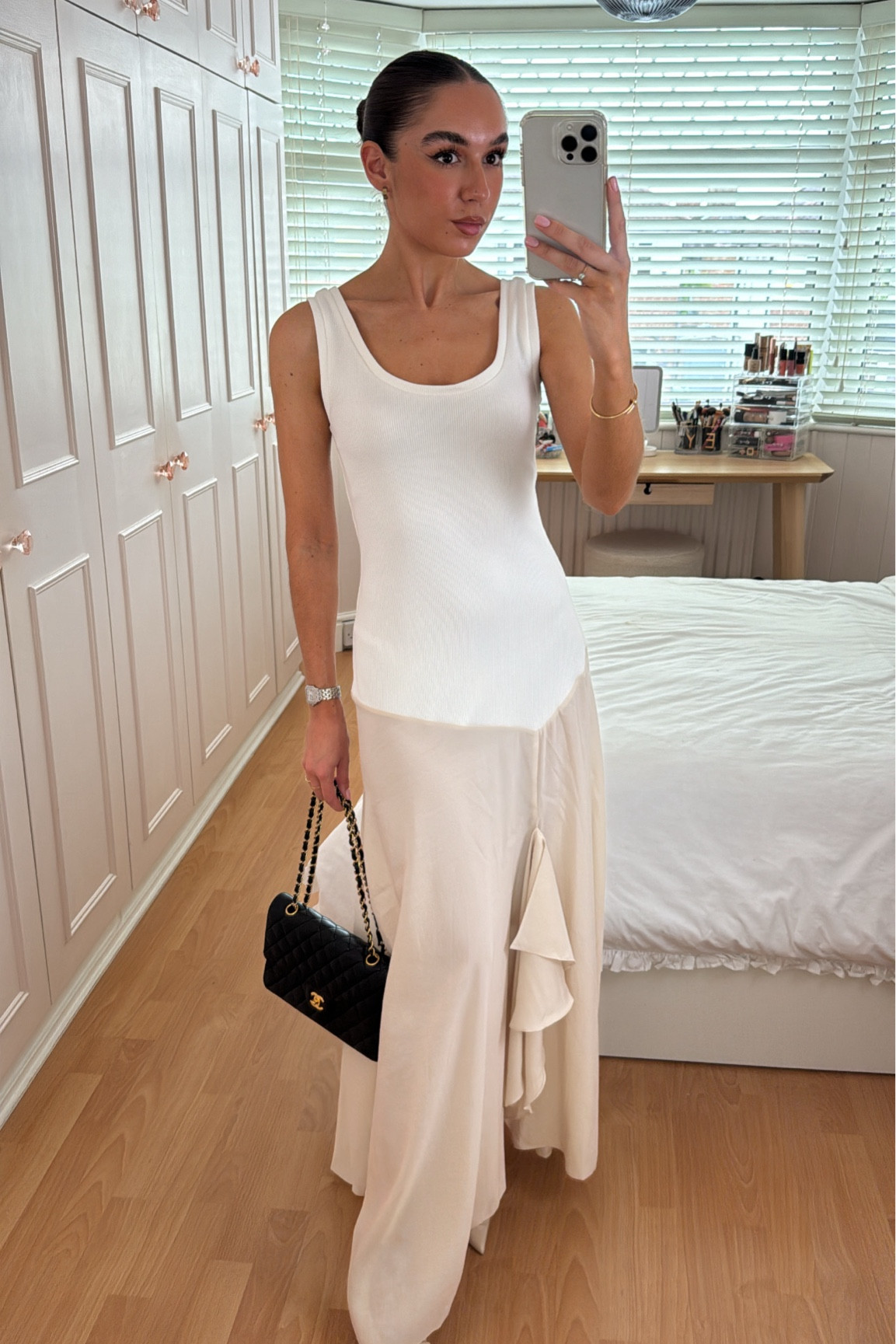 Ivory maxi dress 🤍✨

#LTKuk #LTKsummer