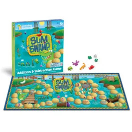Sum Swamp Addition & Subtraction Game | Learning Resources - (US)