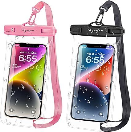 Rynapac Waterproof Phone Pouch - 7.5in Universal Water Proof Cell Phone Case for Beach Travel Mus... | Amazon (US)
