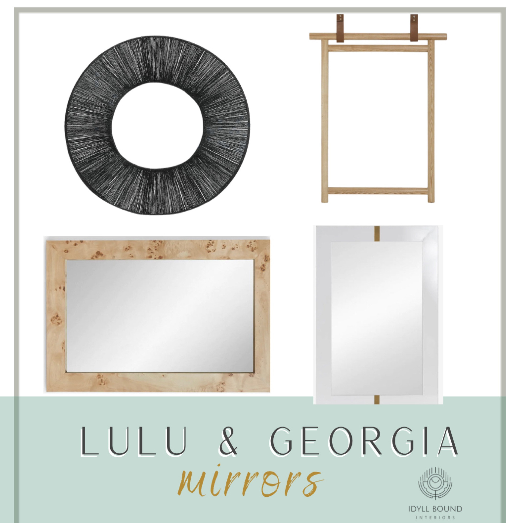 🪞Lulu & Georgia Mirrors 🪞 

#LTKhome #LTKsalealert #LTKFind