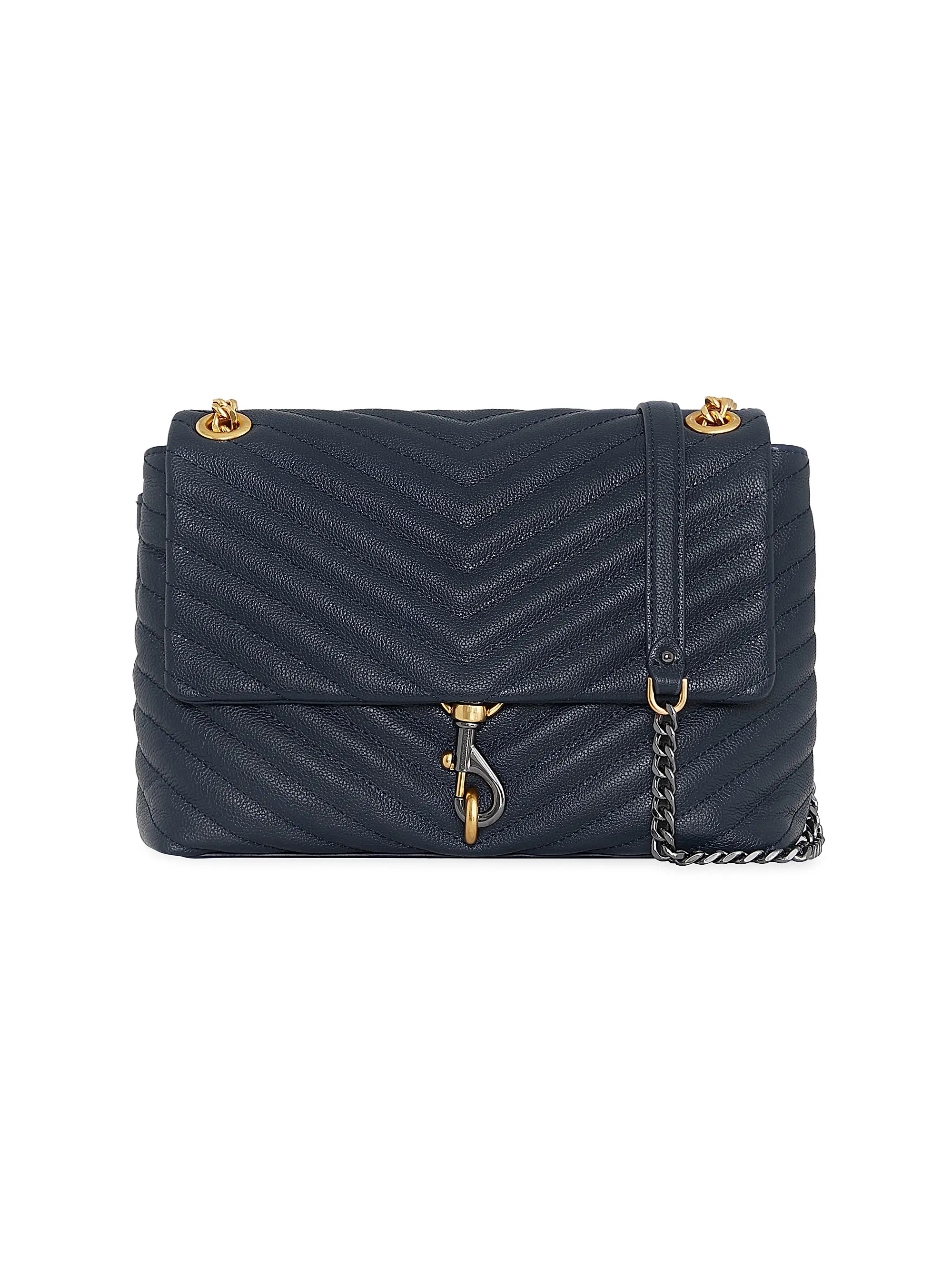 Edie Leather Shoulder Bag | Saks Fifth Avenue