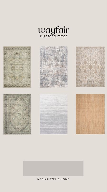 Wayfair rugs for summer! Loving these finds!





Area rugs, living room rugs, bedroom rug, dining room rug

#LTKHome #LTKStyleTip