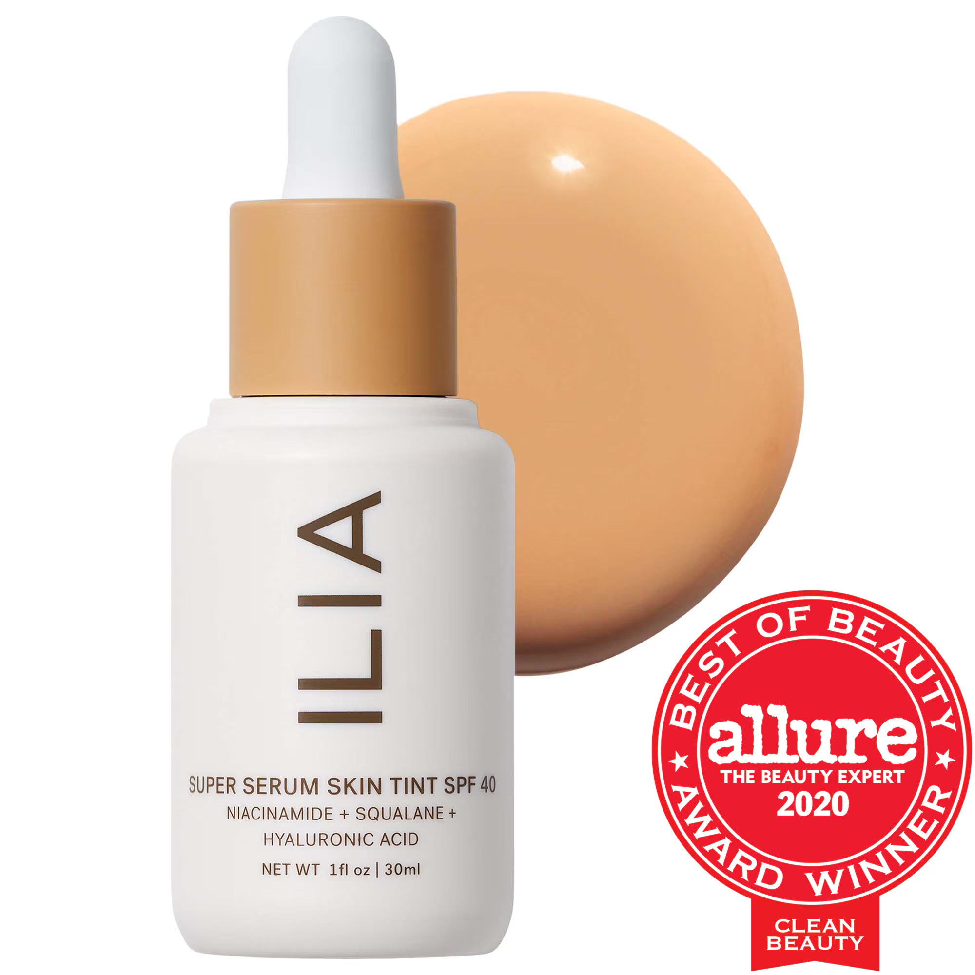 ILIA Super Serum Skin Tint SPF 40 Foundation Baikal ST9.5 1 oz/ 30 mL | Sephora (US)