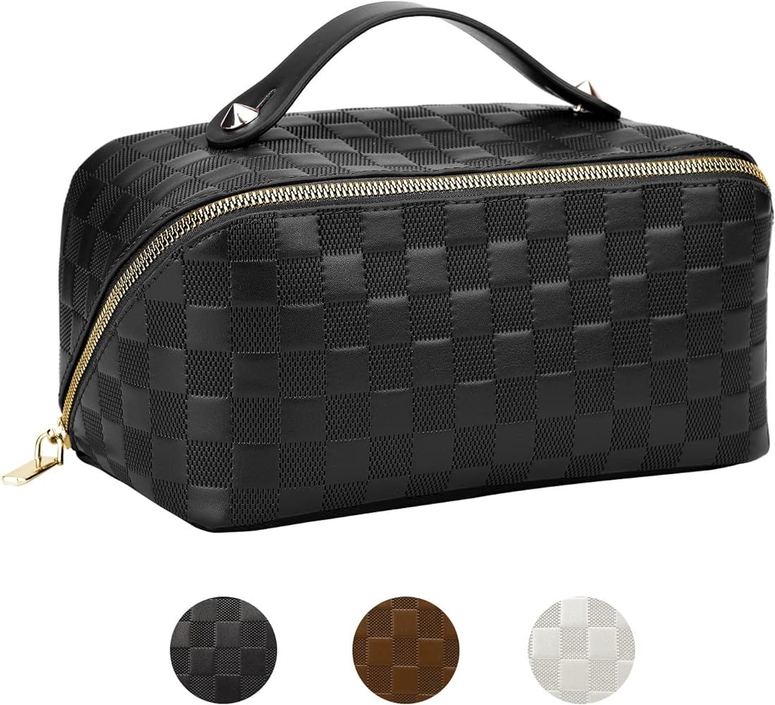 Large Capacity Travel Makeup Bag | Amazon (US)