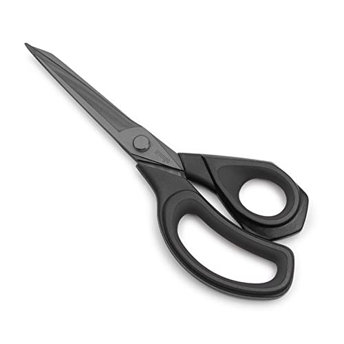 LIVINGO 9.5\u201d Sharp Fabric Scissors, All Purpose Heavy Duty Titanium Coated Premium Forged St... | Amazon (US)