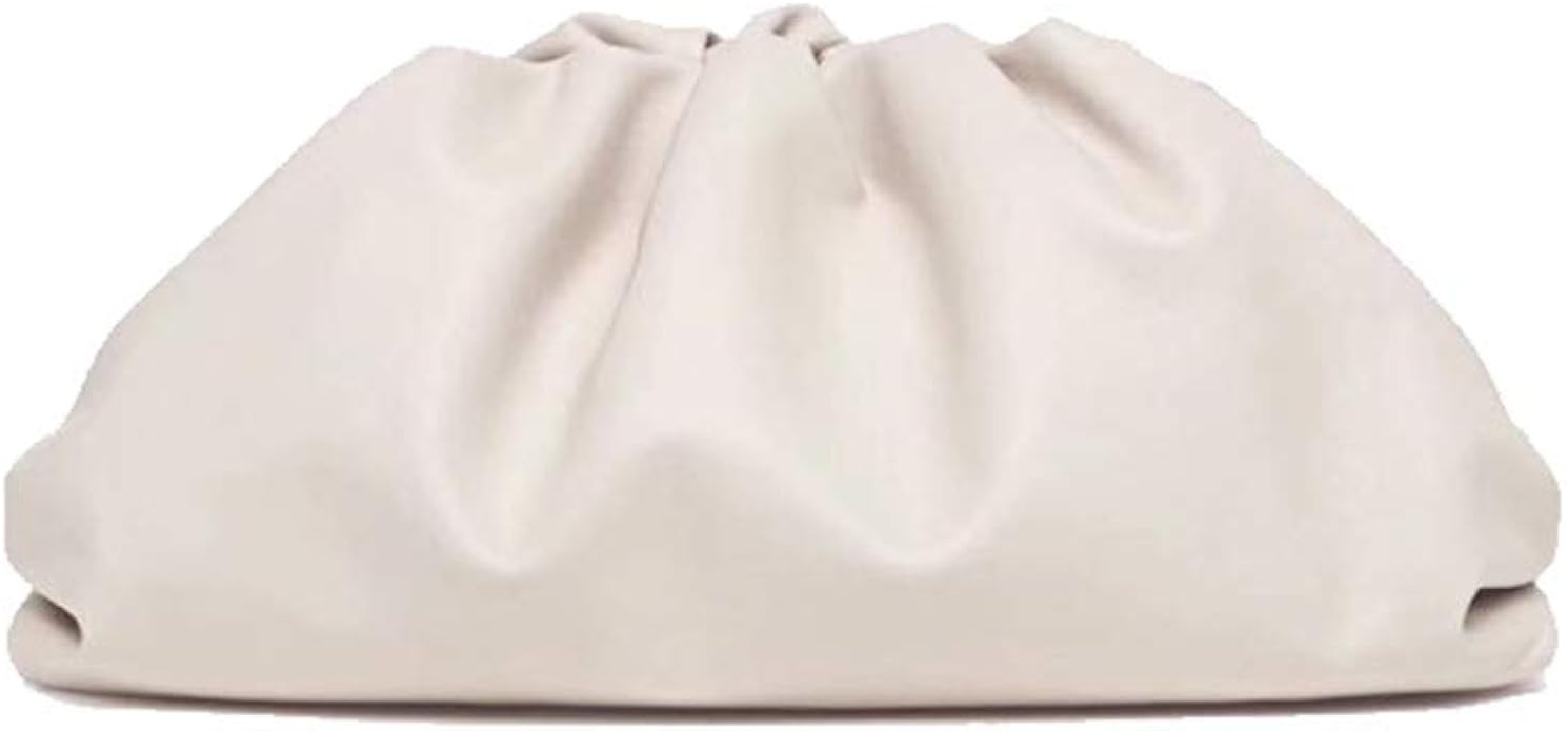 Women Leather Pouch Bag Dumplings Crossbody Bag Cloud Handbag Fashion Shoulder Bag Tide Messenger... | Amazon (US)