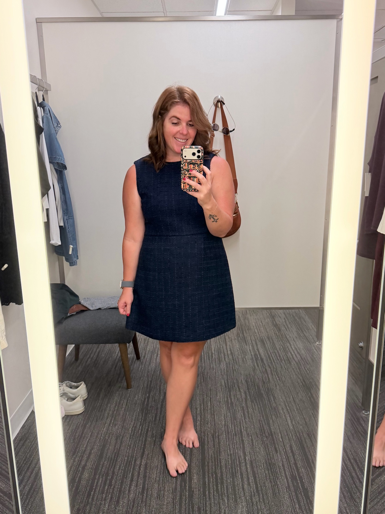 Nordstrom Anniversary Sale! 

This is the navy blue tweed dress of my dreams! This is a dress that I did not include in my original nsale finds, but it was too gorgeous to pass up! The dress runs TTS and is on sale for $85.99!

#LTKSaleAlert #LTKWorkwear #LTKMidsize