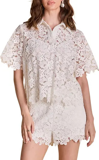Endless Rose Lace Collar Shirt | Nordstrom | Nordstrom