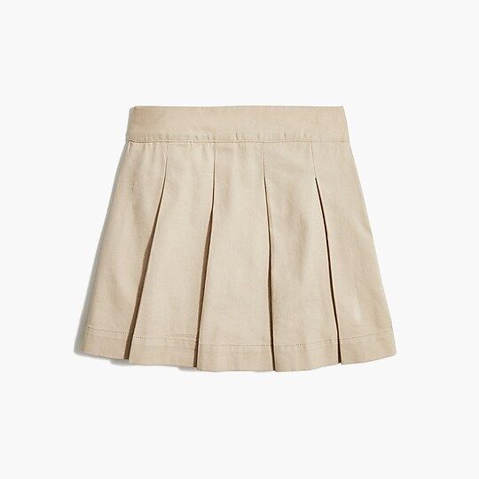 Girls' cotton twill skort | J.Crew Factory