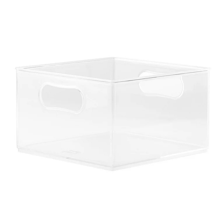 The Home Edit Clear Plastic Large Storage Bin - Walmart.com | Walmart (US)