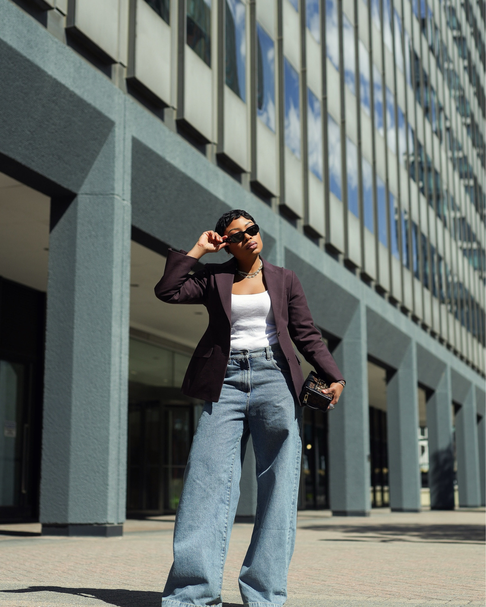 Can’t go wrong with denim and blazerr type- going into the holiday season, this is an easy elevated casual look 

Blazer by The Frankie Shopw

#LTKOver40 #LTKSeasonal #LTKHoliday