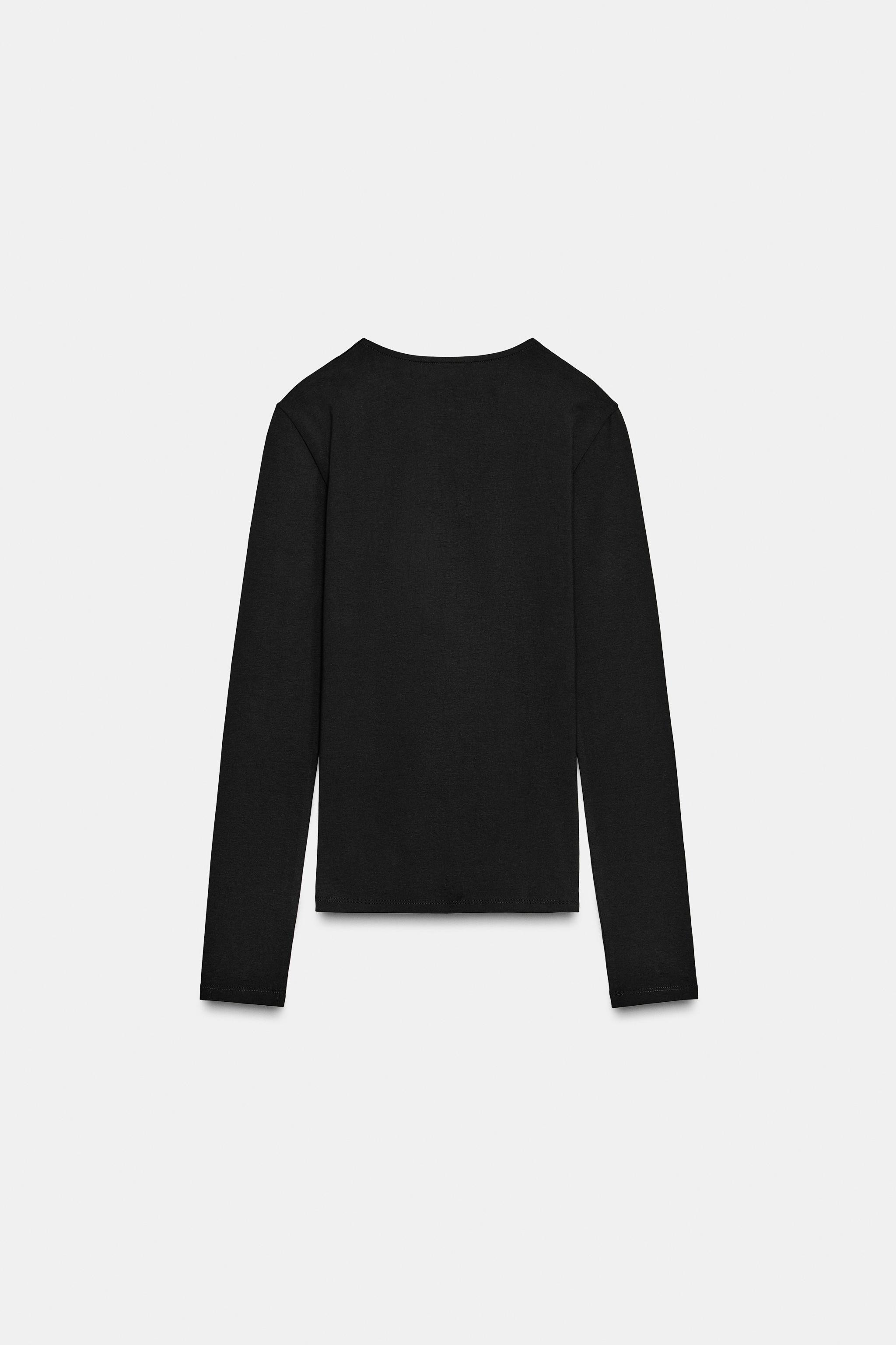 BASIC COTTON T-SHIRT | Zara US