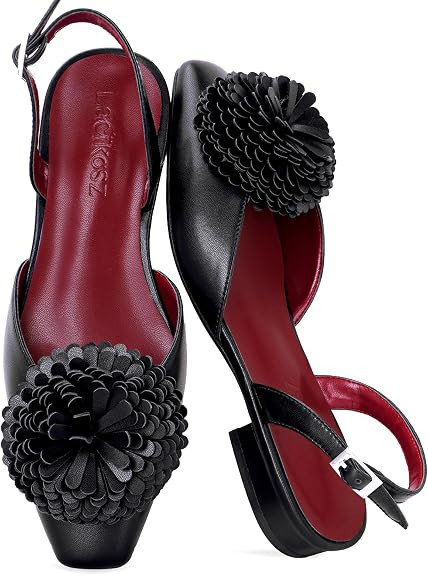 LACIKOSZ Floral Flat Sandals for Women Comfortable Walking Strappy Sandals | Amazon (US)