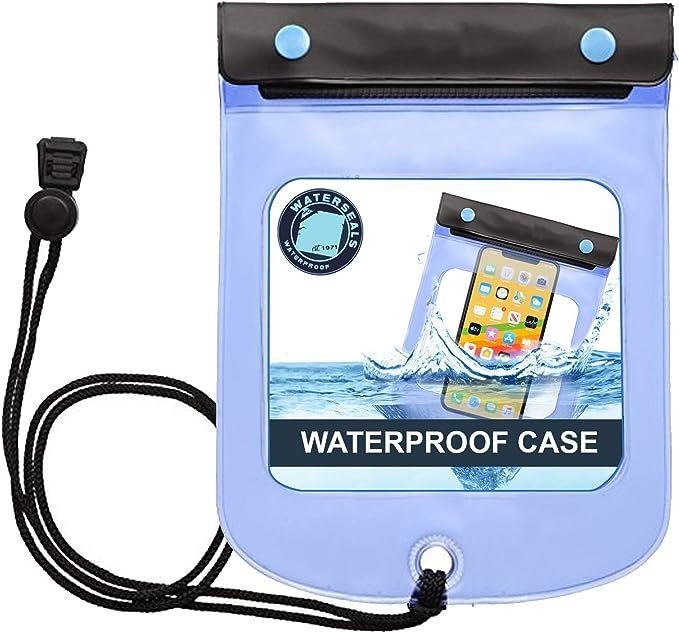 Lewis N. Clark WaterSeals Triple Seal Waterproof Pouch + Dry Bag for Cell Phone or Tablet, Great ... | Amazon (US)