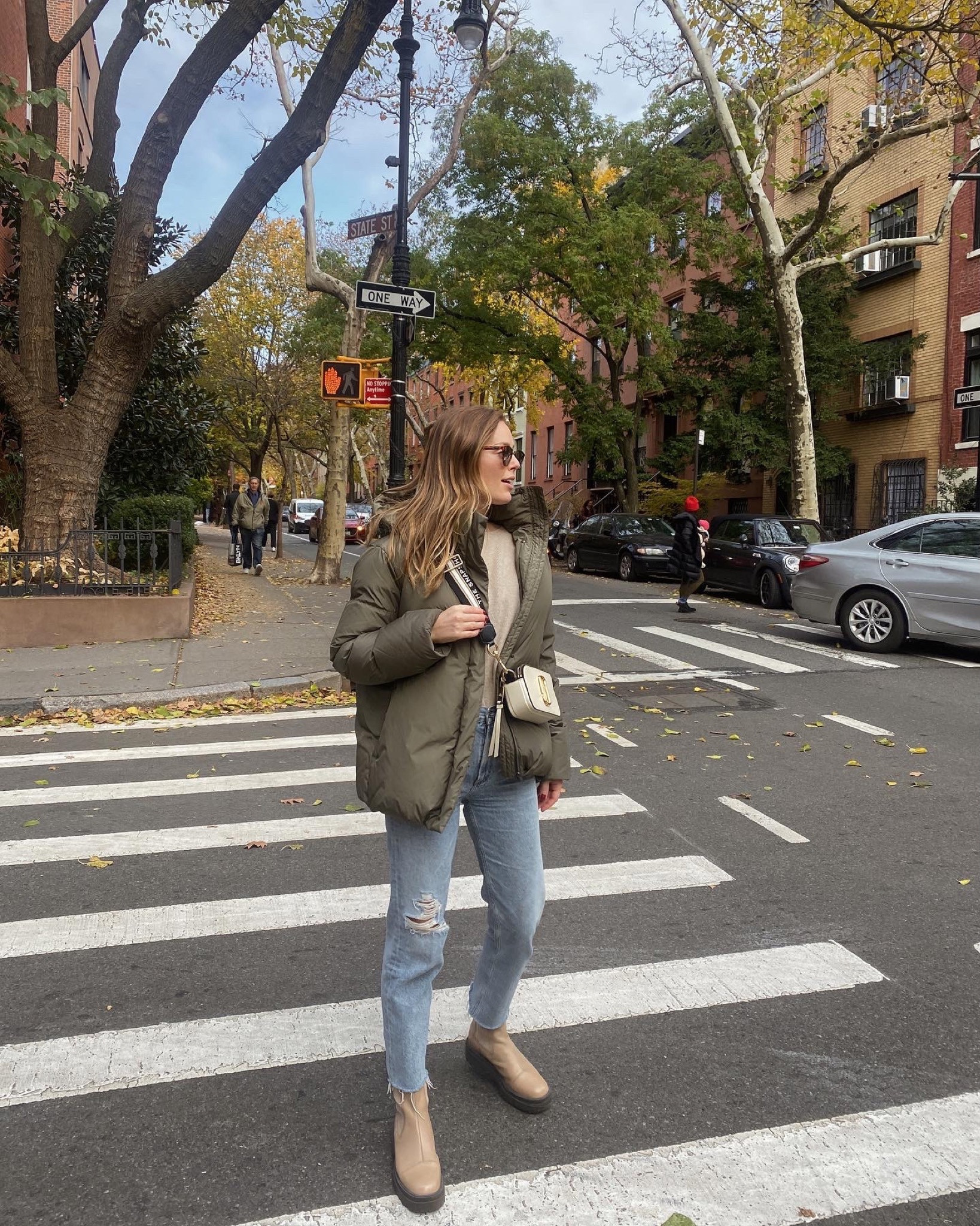 Jenni Kayne puffer coat is currently 25% off with my code CHARLOTTEBRIDGEMAN25. These beige boots and jeans are also on sale! 

#LTKsalealert #LTKSeasonal #LTKshoecrush