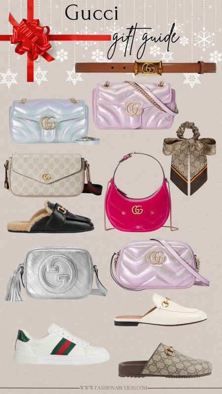 Gucci gift guide 🎁 So many cute gift ideas and bags for her on this gift guide

#LTKitbag #LTKGiftGuide #LTKover40