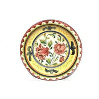 Italian Traditional Ceramic Wall Plate, Vintage Flower Decorated Plate | Etsy (US)