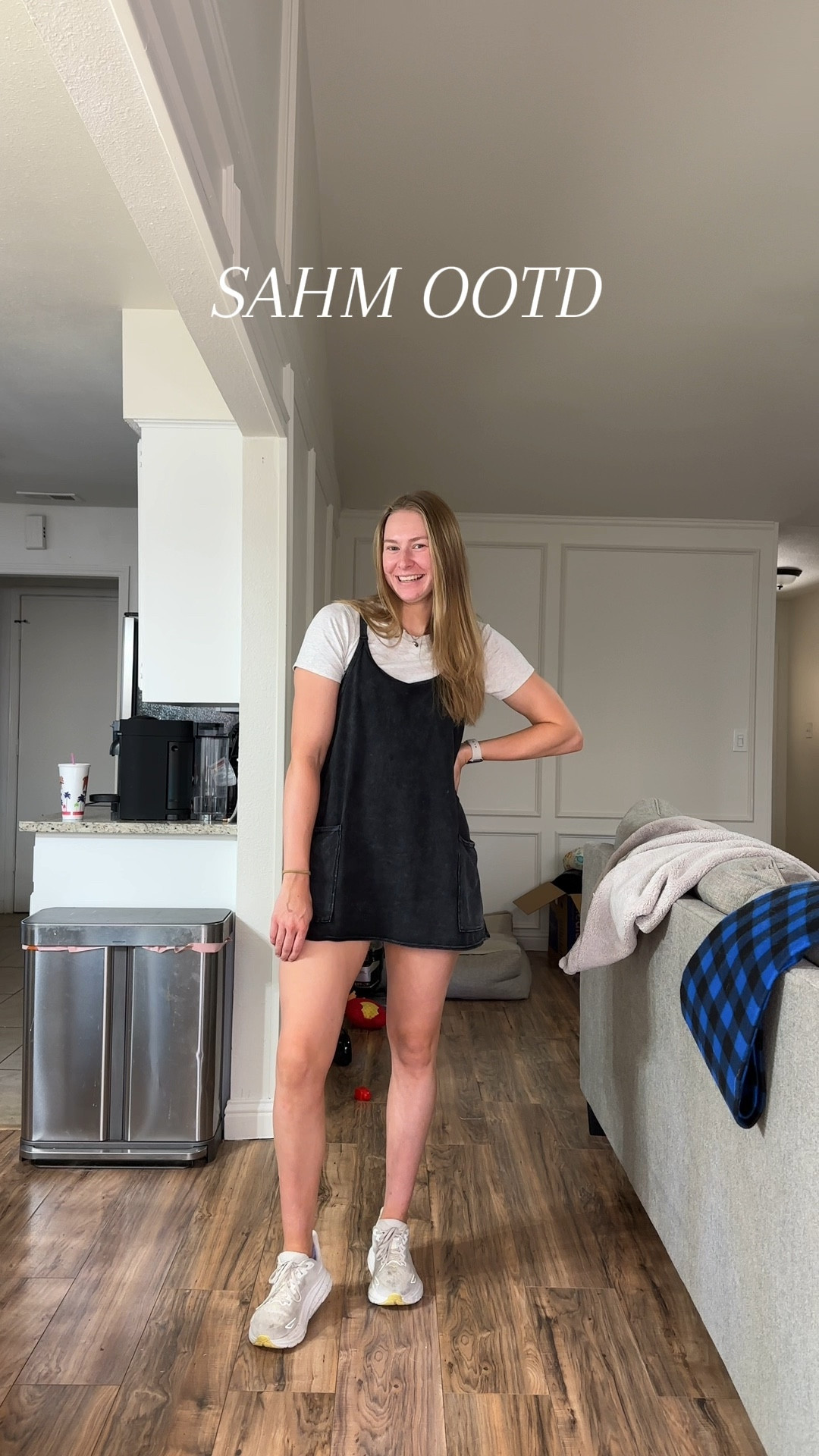 SAHM trying to find her style !!! This was a cute comfy look I put together today!! 

Wearing a small in the dress and small in the top! 

#LTKStyleTip #LTKSummerEdit #LTKActive