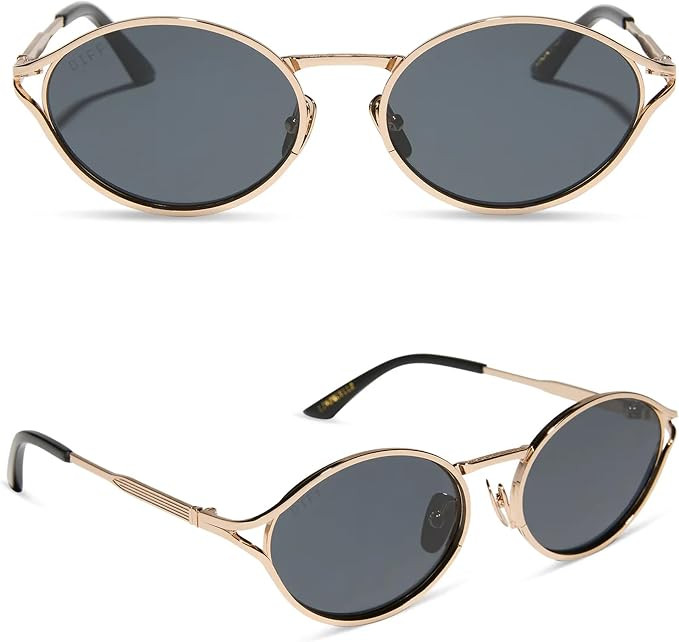 DIFF | Jessie James Decker Limoncello Lightweight Wire Sunglasses for Women UV400 Protection | Amazon (US)