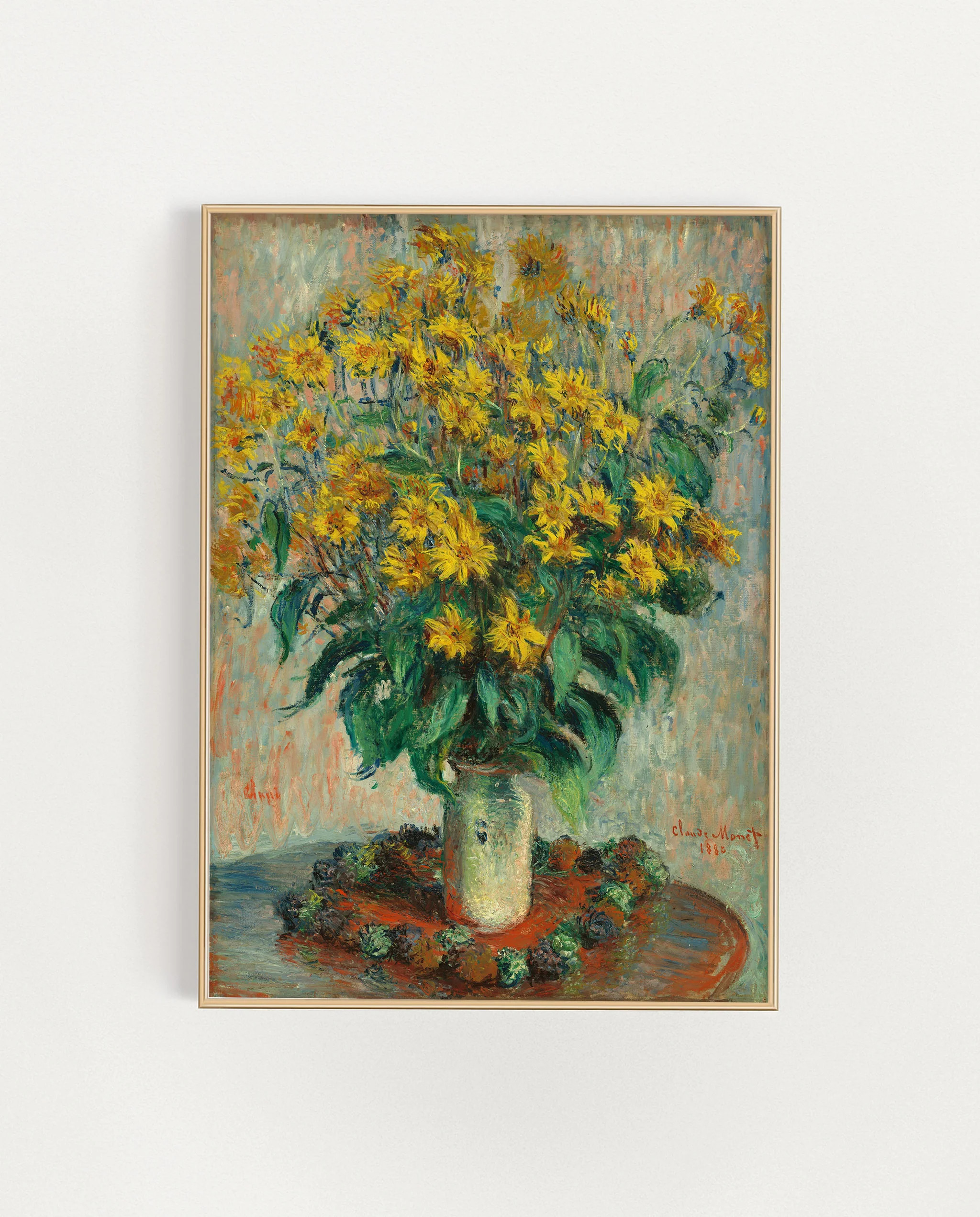 Jerusalem Flowers Print | Maris Home
