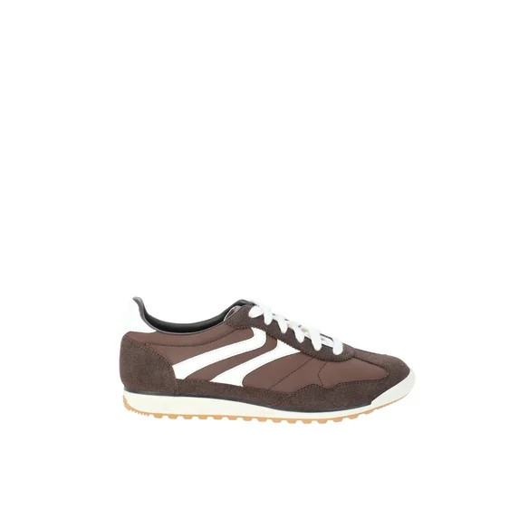 No Boundaries Women's Retro Lace-Up Sneaker | Walmart (US)
