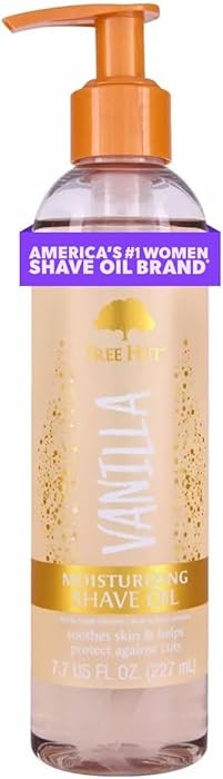 Tree Hut Vanilla Moisturizing Shave Oil, Hydrating Gel-to-Oil Formula for a Close, Smooth Shave, ... | Amazon (US)