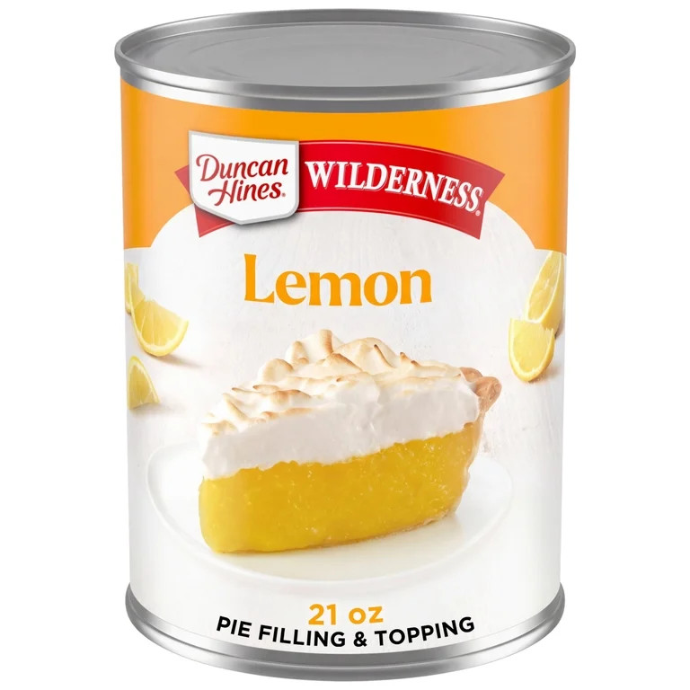 Duncan Hines Wilderness, Lemon Cr\u00e8me Pie Filling and Topping, Ready to Use, 21 oz. | Walmart (US)