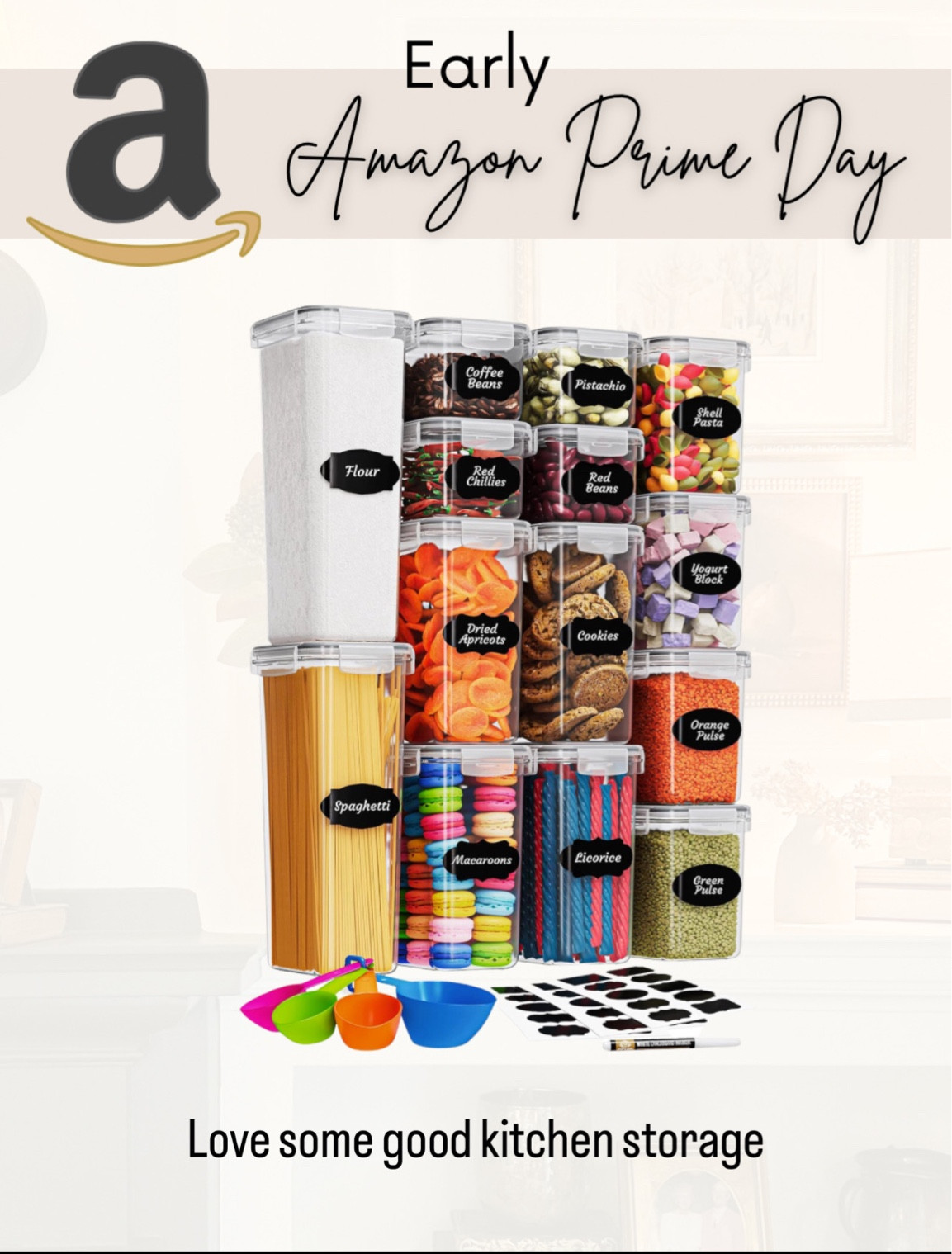 Amazon Kitchen Storage containers on sale 

#LTKfindsunder100 #LTKGiftGuide #LTKxPrime