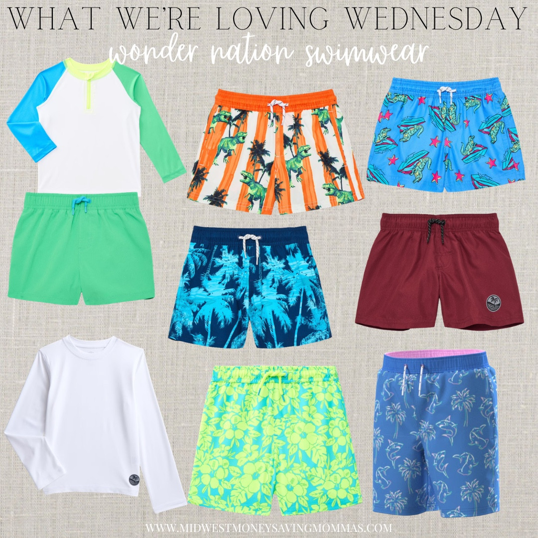 Wonder nation swimwear

What We’re Loving Wednesday 

Boys swimsuits kids swimwear Walmart fashion beach outfit 

#LTKSwim #LTKKids #LTKBaby