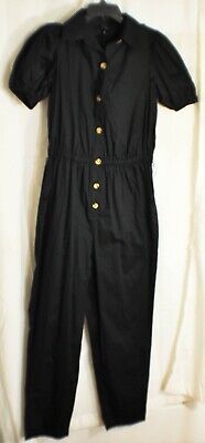 women's WHO WHAT WEAR black jumpsuit short sleeves size X large new!! MSRP $40 | eBay US