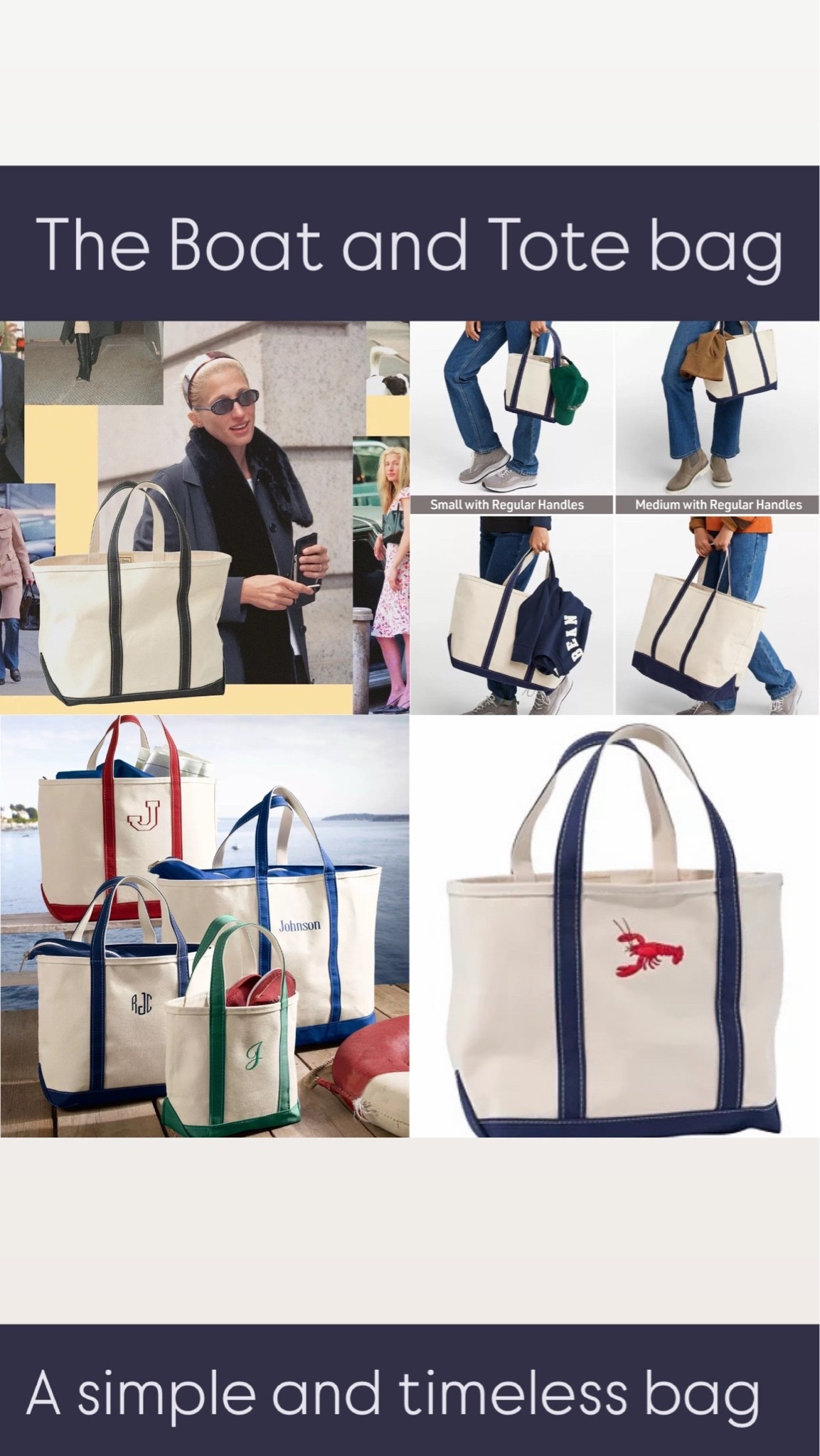 A brief history of the bag
The “It” bag of 2025 dates all the way back to 1944—in Brunswick, Maine, to be exact. The man himself, Leon Leonwood Bean, first introduced the tote as an ice carrier. At that time, most Americans bought and transported block ice from a distributor and stored it in an ice chest. #ltkitbag

#LTKTravel