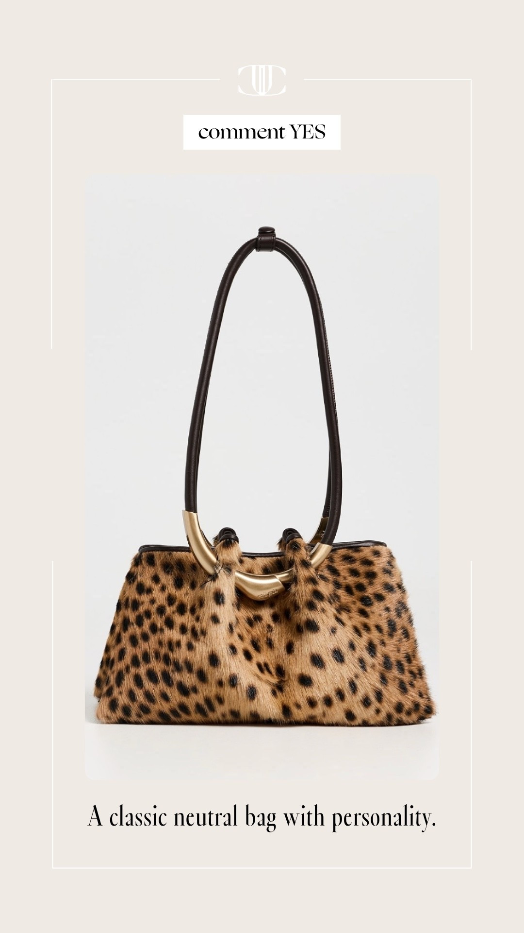 A gorgeous neutral with personality. Everybody needs a leopard bag and I especially love the strap on this where you can wear it over your shoulder, but it’s still functional for day and sleek enough for evening.

#LTKOver40 #LTKSeasonal