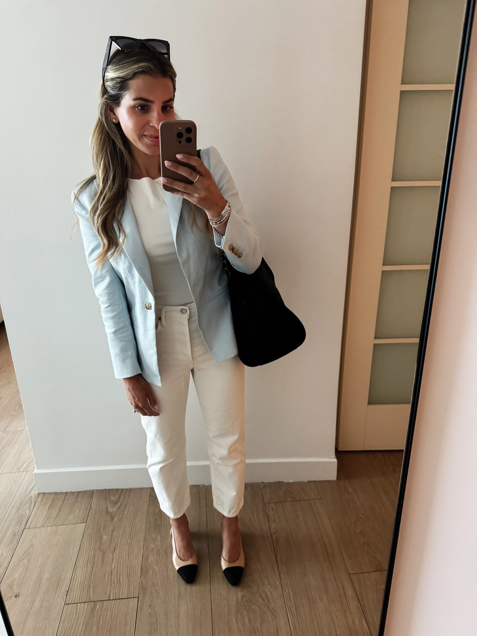 Work fit check 

#worktravel #workoutfit #businesscasual #worklook 

#LTKStyleTip #LTKSummerEdit #LTKWorkwear