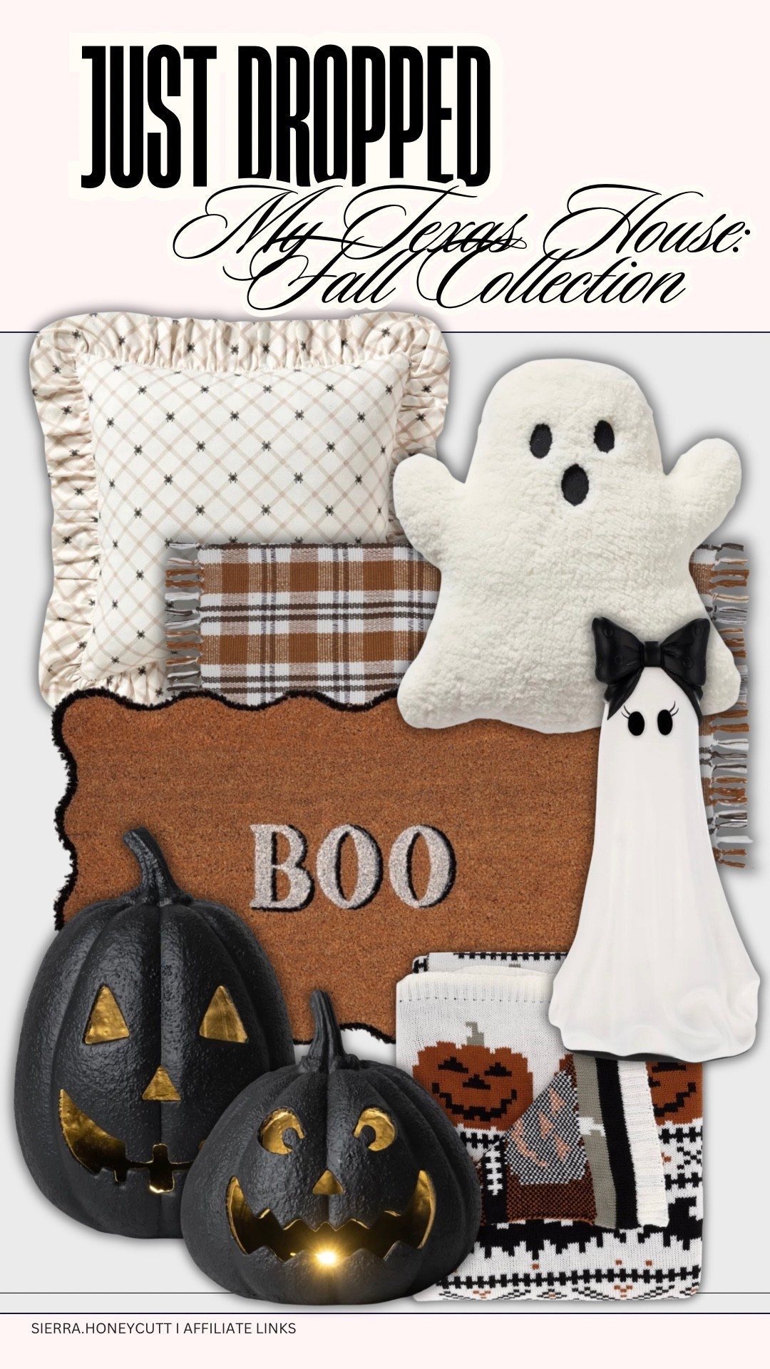 The cutest Halloween / fall drop from My Texas House at Walmart! 

Seasonal fall Halloween pillows rug mat outdoor indoor cozy blanket jack o lantern

#LTKHome #LTKSeasonal #LTKdayinmylife