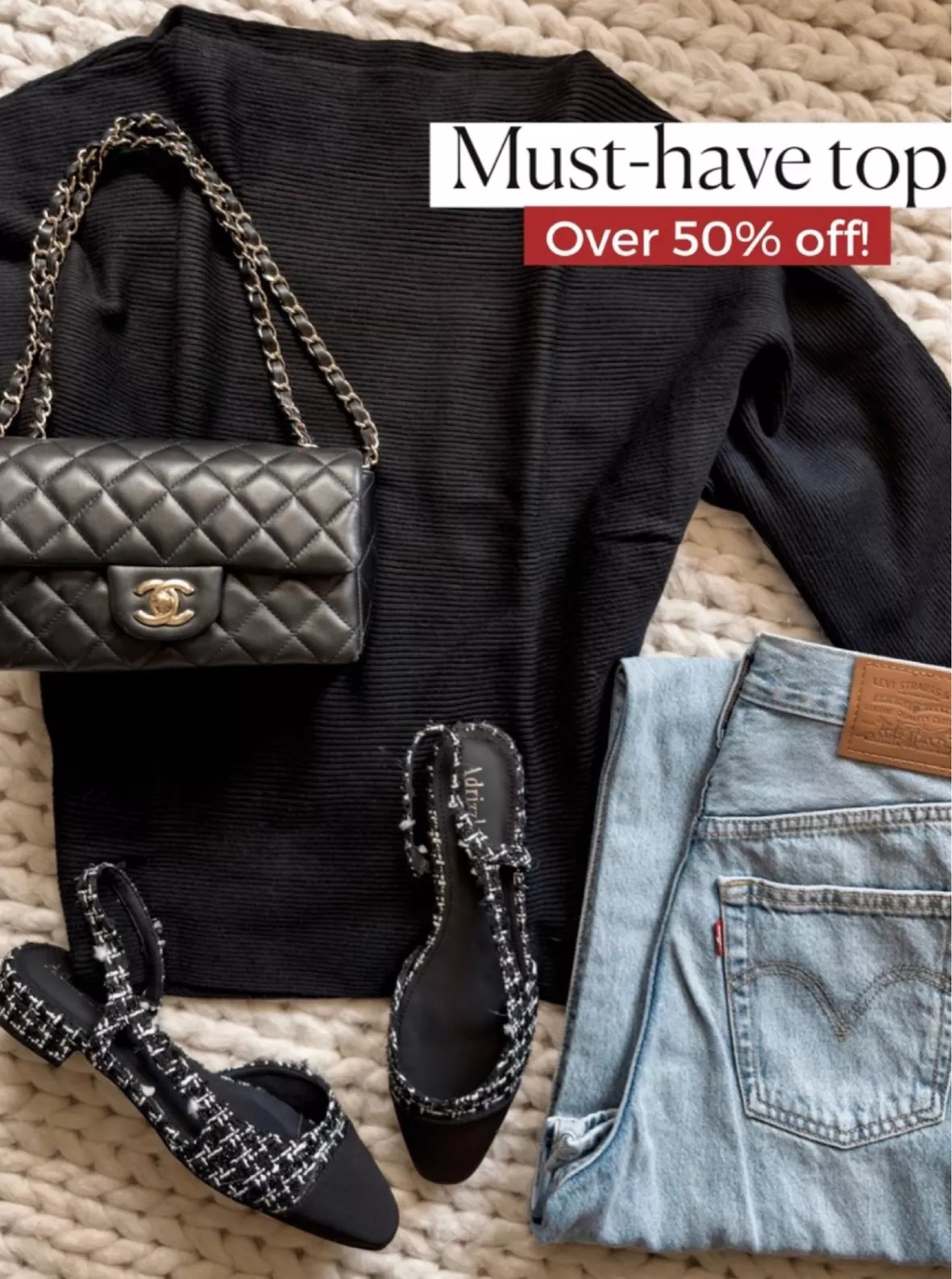 chanel bag outfit