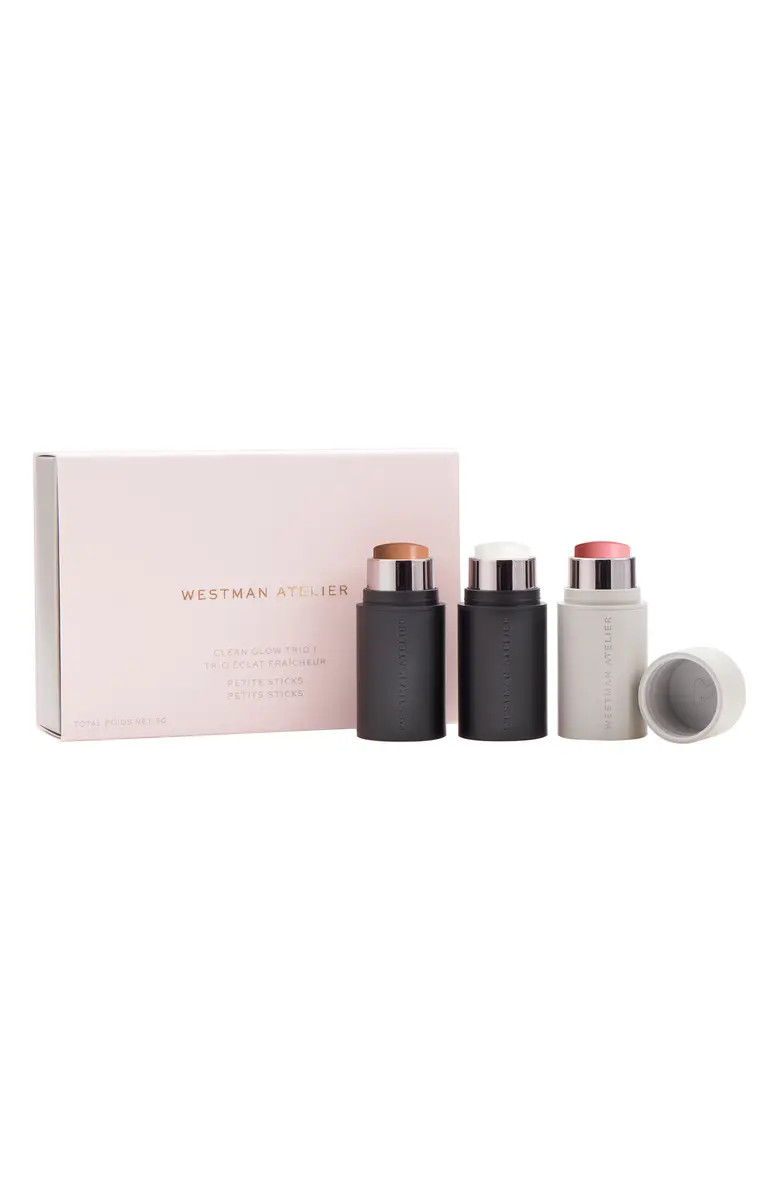Westman Atelier Travel Size Les Petites Clean Glow Trio I | Nordstrom | Nordstrom