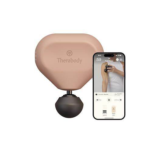 TheraGun Mini (3rd Generation) by Therabody – Ultra-Portable Massage Gun and Travel Essential for Fast, Effective Pain and Tension Relief Anywhere (Desert Rose) | Amazon (US)