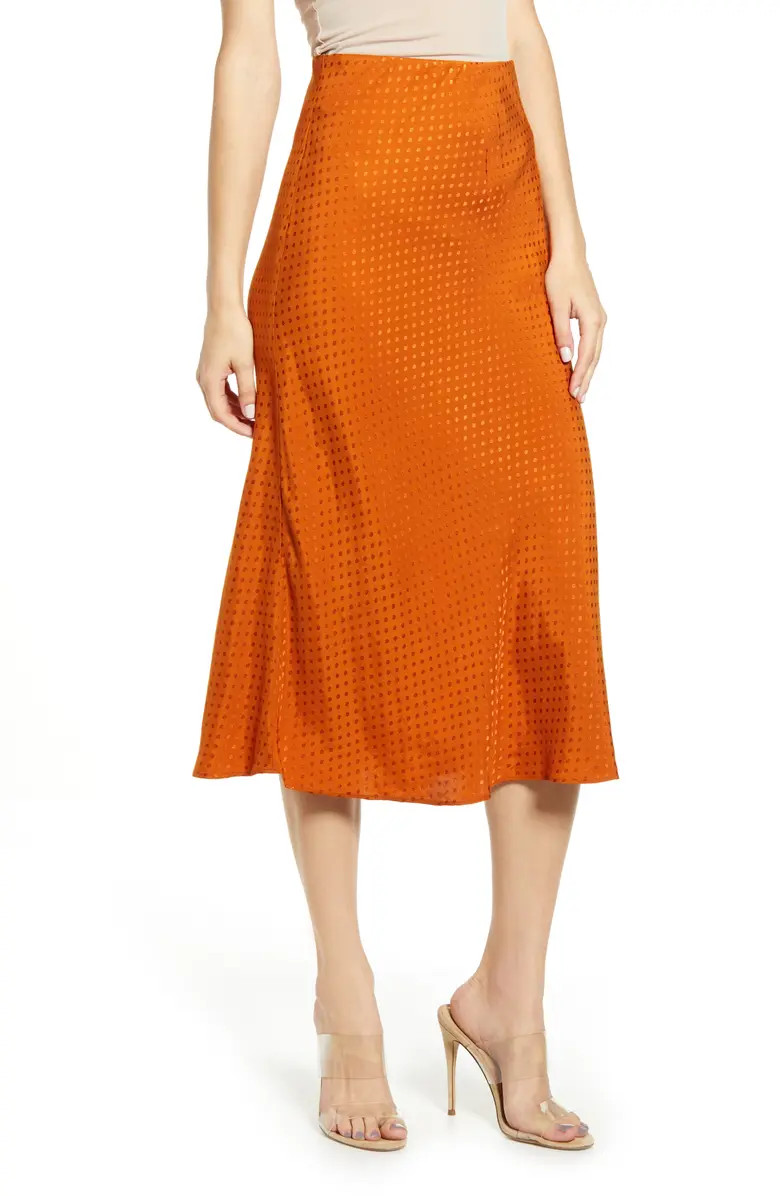 Bias Cut Midi Skirt | Nordstrom