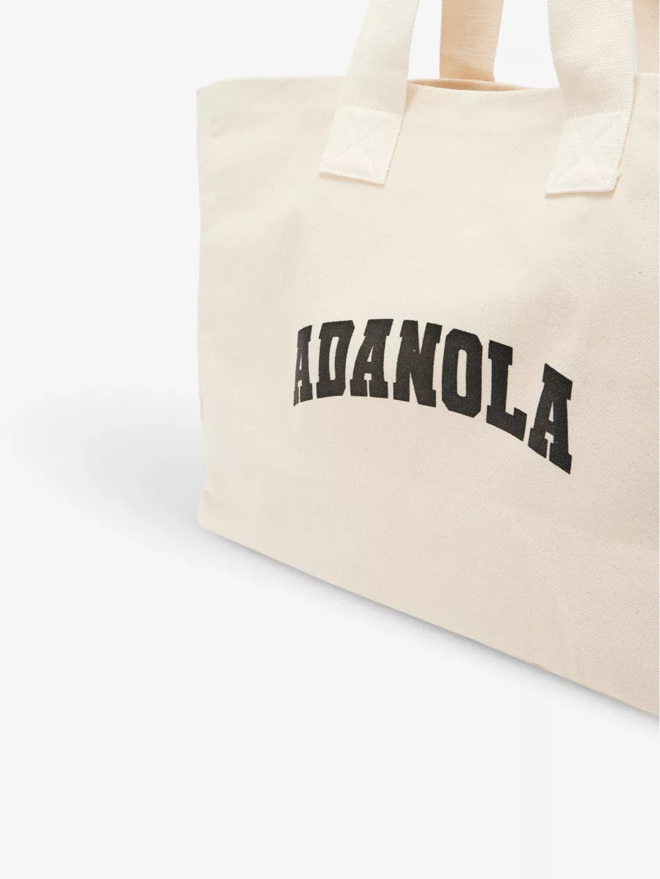 Varsity cotton-canvas tote bag | Selfridges