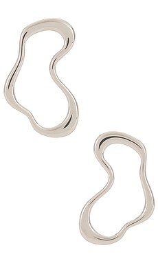 8 Other Reasons Wavy Earring in Silver from Revolve.com | Revolve Clothing (Global)