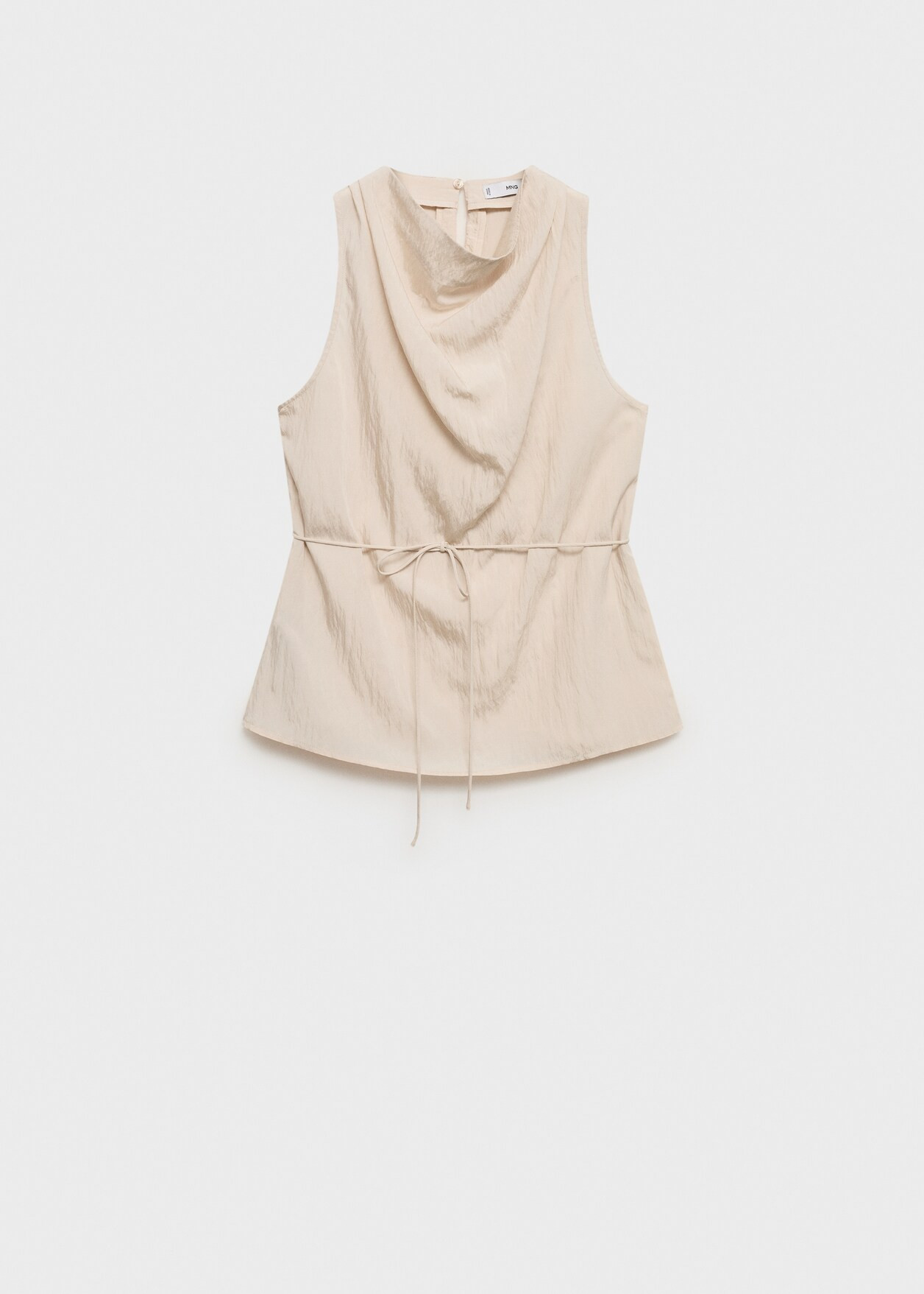 Textured bow top - Women | MANGO USA | Mango (US/MX/AU)